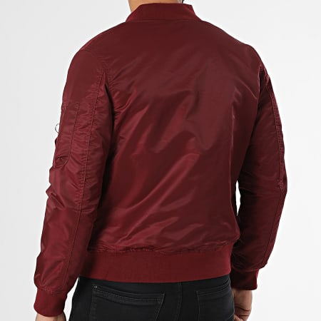 Mackten - Veste Bomber Bordeaux