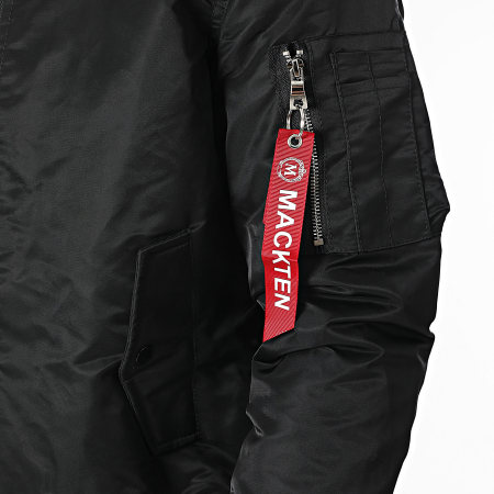 Mackten - Giacca Bomber 101 Nera - Ryses