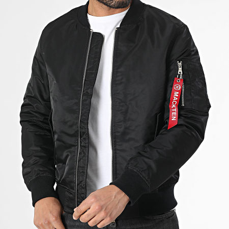 Mackten - Bomber Jacket 101 Black - Ryses