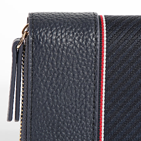 Tommy Hilfiger - Portefeuille Femme Legacy 6924 Bleu Marine