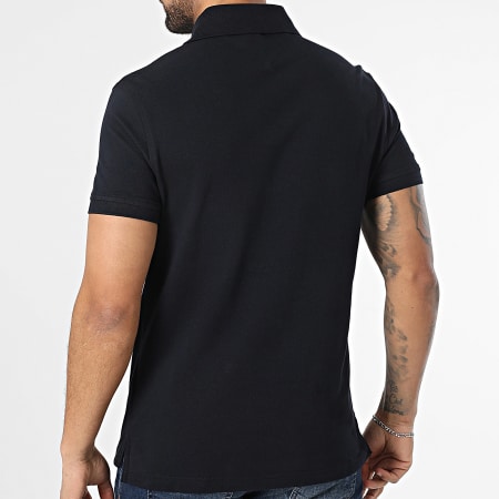 Tommy Hilfiger - Polo Manches Courtes Slim 1985 7771 Bleu Marine