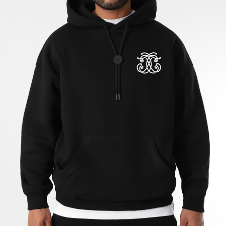 Final Club - Sudadera con capucha Embleme Back Negra