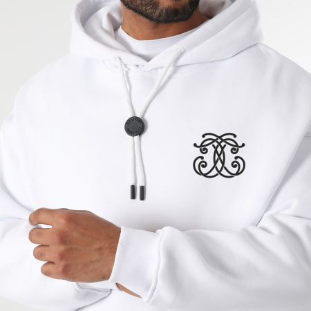 Final Club - Embleme Back Hoody Blanco