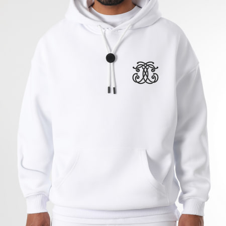 Final Club - Embleme Back Hoody Blanco