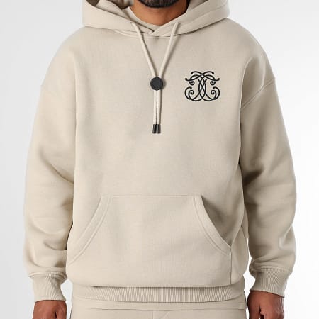 Final Club - Sudadera con capucha Embleme Back Beige