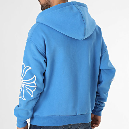 Classic Series - Sweat Zippé Capuche Bleu Clair