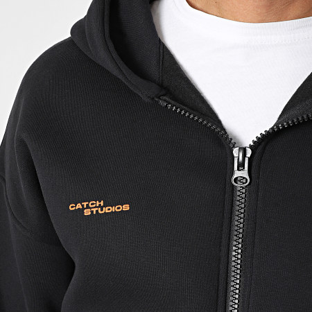 Classic Series - Sweat Zippé Capuche Noir