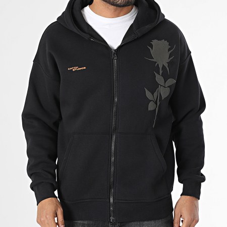 Classic Series - Sweat Zippé Capuche Noir