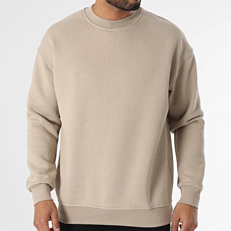 Classic Series - Sweat Crewneck Beige Foncé