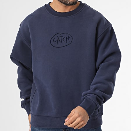 Ikao - Sweat Crewneck Bleu Marine