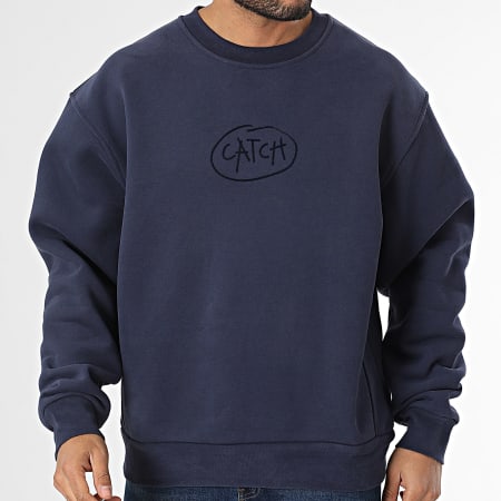 Ikao - Sweat Crewneck Bleu Marine