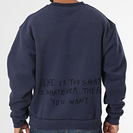Ikao - Sweat Crewneck Bleu Marine