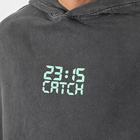 Ikao - Sweat Capuche Gris Anthracite