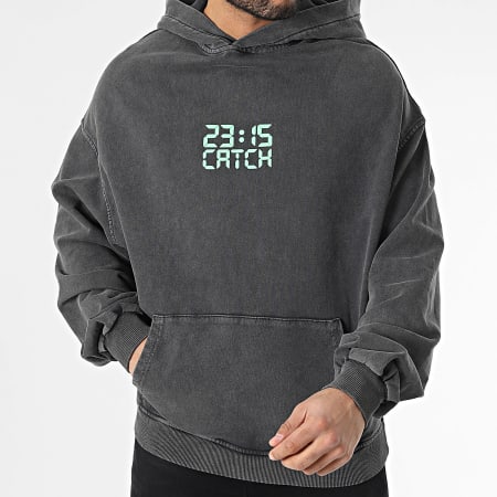 Ikao - Sweat Capuche Gris Anthracite