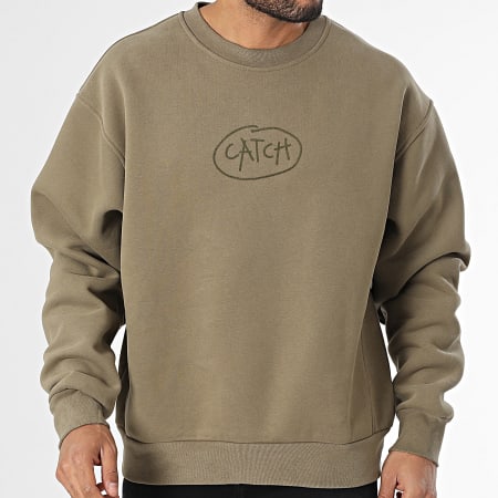 Classic Series - Sudadera cuello redondo Caqui Verde