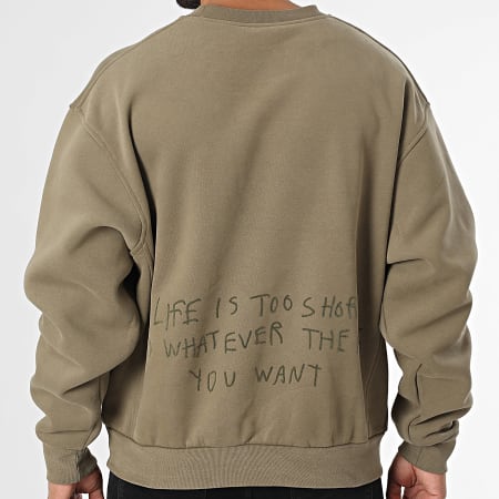 Classic Series - Sudadera cuello redondo Caqui Verde