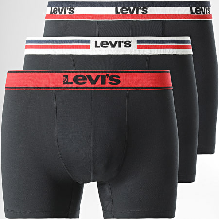 Levi's - Lot De 3 Boxers 701229549 Noir