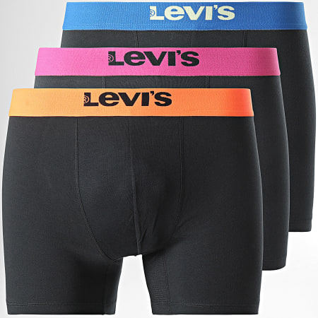 Levi's - Lot De 3 Boxers 701229547 Noir