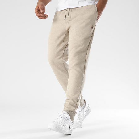 Polo Ralph Lauren - Pantalon Jogging Original Player Beige Chiné