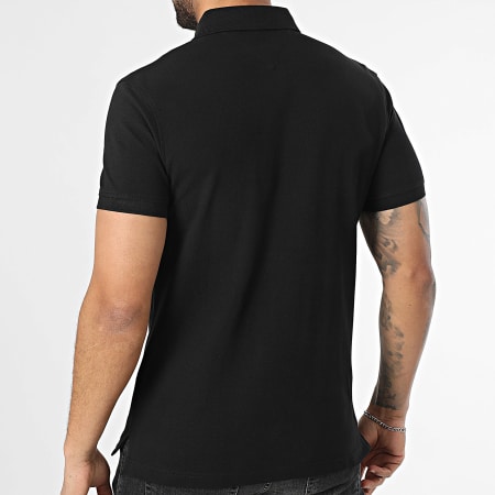 Tommy Hilfiger - Polo Manches Courtes Slim Core 1985 6882 Noir