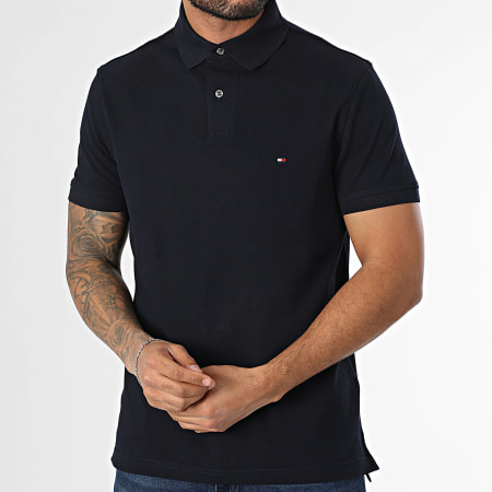 Tommy Hilfiger - Polo Manches Courtes Core 1985 6881 Bleu Marine