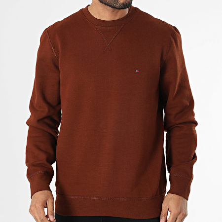Tommy Hilfiger - Sweat Crewneck Essential Seasonal Fleece 0000 Marron