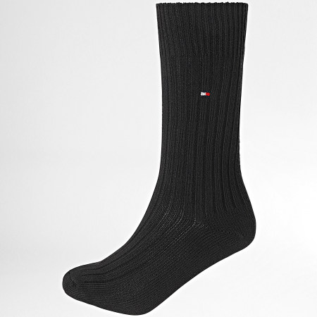 Tommy Hilfiger - 3 Pares De Calcetines 701229786 Gris Negro