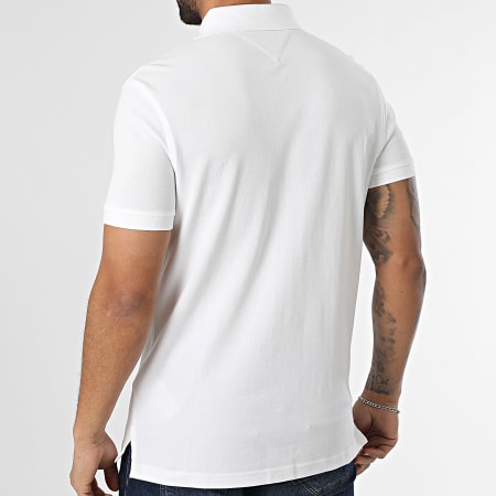 Tommy Hilfiger - Polo Manches Courtes Core 1985 6881 Blanc