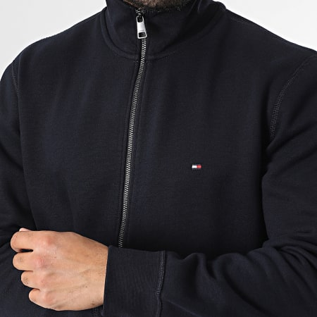 Tommy Hilfiger - Sudadera con cremallera Essential Fleece 8083 Azul Marino