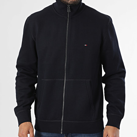 Tommy Hilfiger - Sudadera con cremallera Essential Fleece 8083 Azul Marino