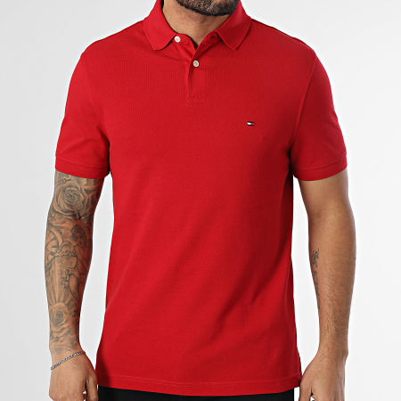 Tommy Hilfiger - Polo Manches Courtes 1985 7770 Rouge