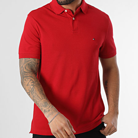 Tommy Hilfiger - Polo Manches Courtes 1985 7770 Rouge