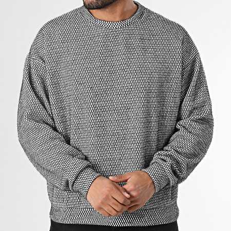 Uniplay - Sweat Crewneck Noir Blanc