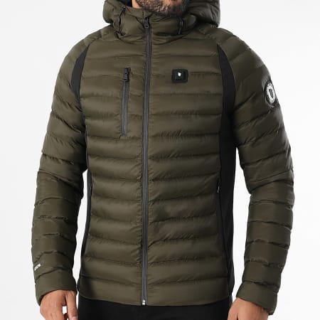 Comme Des Loups - Doudoune Chauffante Capuche Meribel Vert Kaki
