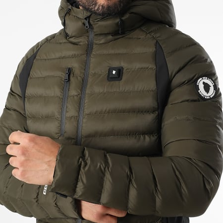 Comme Des Loups - Doudoune Chauffante Capuche Meribel Vert Kaki