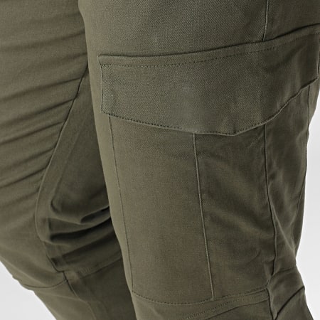 Frilivin - Pantalon Cargo Vert Kaki