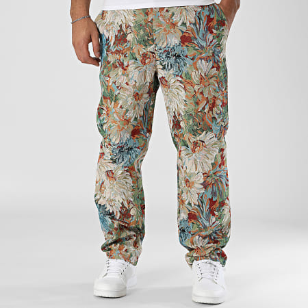 Frilivin - Pantalón Regular Fit Verde Multi