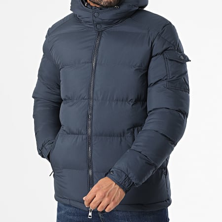 KZR - Chaqueta azul marino con capucha