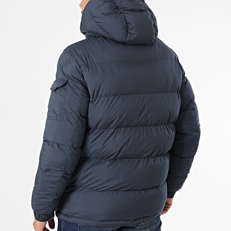 KZR - Chaqueta azul marino con capucha