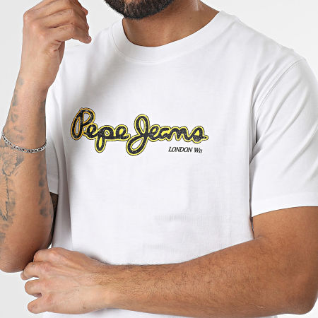 Pepe Jeans - Tee Shirt Dorian PM509721 White - Ryses