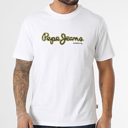 Pepe Jeans - Tee Shirt Dorian PM509721 White - Ryses