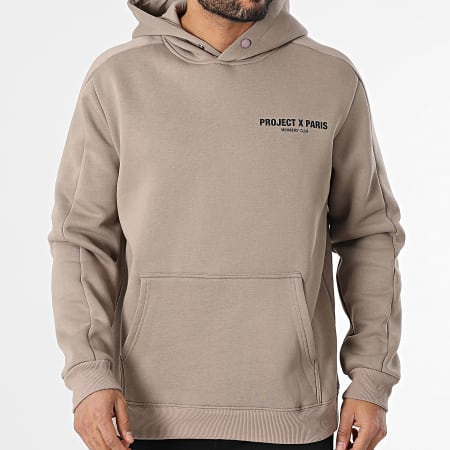 Project X Paris - Sweat Capuche 2422052 Taupe