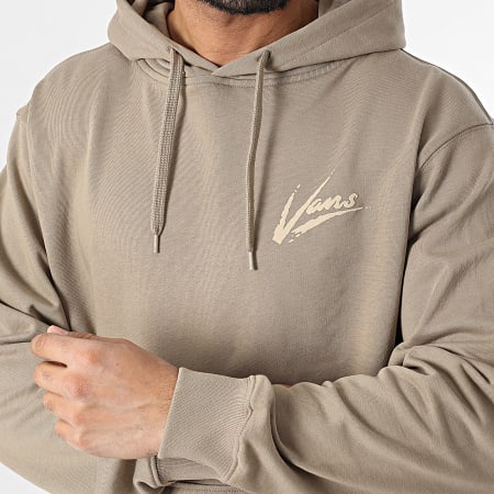Vans - Sweat Capuche Loose Dettori 00K4J Beige Foncé