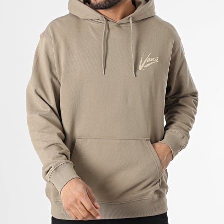 Vans - Sweat Capuche Loose Dettori 00K4J Beige Foncé