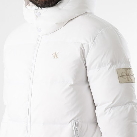 Calvin Klein - Doudoune Capuche 5946 Blanc