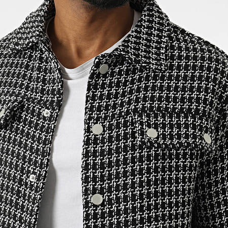 Frilivin - Veste Noire Blanche