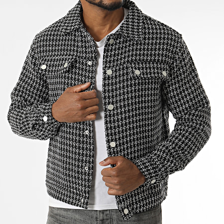 Frilivin - Veste Noire Blanche