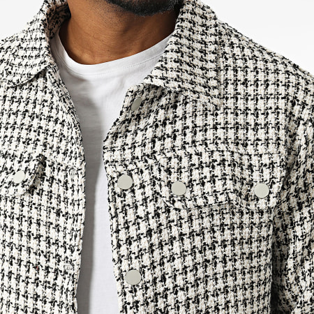 Frilivin - Chaqueta Negro Beige