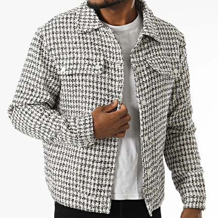 Frilivin - Chaqueta Negro Beige