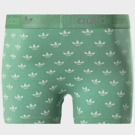 Adidas Originals - Lot De 2 Boxers JJ6433 Bleu Marine Vert